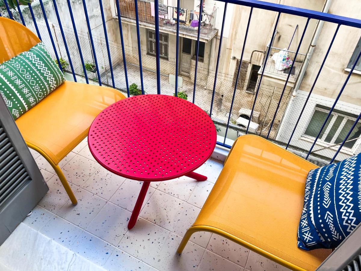 Peaceful And Central Room With Balcony Next To Hilton 雅典 外观 照片